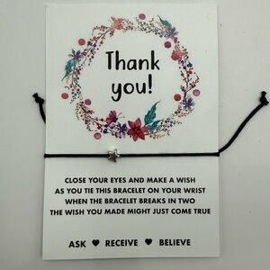 Star Charm Wish Bracelet